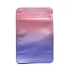 Sacos coloridos autoadesivos, sacos de vedação universais em cores gradientes (caixa surpresa), sacos para joias, sacos para brinquedos, sacos de folha de alumínio, em estoque