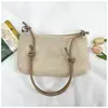 Bolso Tejido Casual Versátil de Mano para Mujer 2026 Verano Nueva Moda Bolso Sencillo de Paja Bolso de Hombro