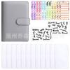Caderno Transfronteiriço Estilo Macaron Fresco e Simples, Planejador Minimalista de Folhas Soltas para Meninas, Bloco de Notas Criativo A6 para Alunos do Ensino Fundamental e Médio