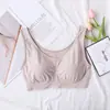 Li Zhiyuan 137 Sujetador Grande Elástico Ropa de Dormir Espalda Hermosa en Forma de U Camiseta sin Mangas de Modal para Mujeres de Tallas Grandes Sujetador Deportivo