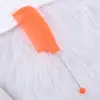 Pente Criativo DIY com Contas, Pente Portátil Curvo de Plástico Doméstico com Cauda Pontiaguda, Pente Fino Liso para Cachear Cabelo, Cuidados com o Cabelo no Atacado
