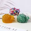 Figurinhas de lesma de cristal natural transfronteiriças, artesanato de cristal animal em resina, decorações de mesa - atacado do fabricante