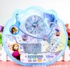 Collar de uñas con diseño de sirena de Sofía para niños, pegatinas para uñas seis en uno, pegatinas de diamantes