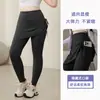 Leggings de talla grande para realzar glúteos de 100 kg, cintura alta, adelgazantes, elásticos, pantalones de yoga con bolsillos para correr y deportes, para mujeres con curvas