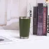 Taza para coche de 20 oz en stock, taza aislada de acero inoxidable 304, taza aislada para estudiantes, taza para beber directamente, taza portátil para viajes