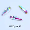 Dongzhou Gota d'Água de Cristal Base Pontiaguda Strass Acessórios para Joias DIY Pingente de Colar Strass de Vidro Super Brilhante Strass K9