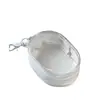 Bolsa de almacenamiento transparente para cables de datos, estuche protector organizador de cables transparente multifuncional, bolsa portátil para cargador de viaje