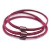 Banda de goma plana simple de estilo coreano, banda para el cabello, cuerda fina para la cabeza, manguera elástica alta, accesorios para el cabello, tienda de 2 yuanes, regalo Taobao al por mayor