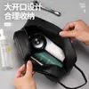 Bolsa de Maquiagem Masculina para Viagem ao Ar Livre Bolsa de Mão para Armazenamento Bolsa Portátil Bolsa de Armazenamento e Organização Masculina Necessaire