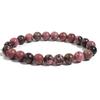 Pulseira de Cristal Natural Ágata Olho de Tigre Youjia Jewelry Venda Quente Transfronteiriça Pulseira Simples de Contas de Cristal Atacado