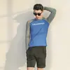 Fatos de Neoprene para Casal, Fatos de Snorkel Masculino e Feminino, Fatos de Água-Viva Divididos, Maiôs de Manga Longa, Maiôs para Casal, Transfronteiriço Amazon