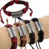 Pulsera de aleación LOVE cuerda de cáñamo cuero joyería explosiva tienda de 2 yuanes suministro de alta calidad pulsera de cuero popular japonesa y coreana