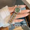 Venta Caliente Serie Xin Yue Fase Lunar Diamante Esfera Pequeña Moda Correa de Acero Cuarzo Reloj para Mujer Langjia Daisika Reloj