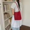 2026 Nuevo Bolso Cubo Tejido para Mujer, Bolso de Hombro Tote Grande de Verano Más Vendido, Bolso Tejido para Uso Casual Diario