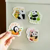 Guochao Wenchuang Lindo Panda Calcomanías de Refrigerador de Succión Magnética con Forma Especial Creativas de Alto Valor Recuerdos Wenchuang de Turismo de Chengdu