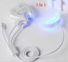 Set de instrumentos de blanqueamiento dental personalizados con una sola luz, set de gel con cápsulas para instrumentos de belleza dental, limpiador dental casero, limpiador dental