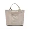 Bolsa de lona feminina grande capacidade lancheira bolsa de mão trabalhador de escritório lancheira bolsa multicompartimentos bolso bolsa de ombro bolsa de múmia