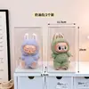 Caixa de Exibição Labubu Caixa Surpresa Transparente Suporte de Exibição para Armazenamento Adequado para Vitrine de Exibição de Figuras Labubu Pop Mart