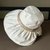 2026 Novo Chapéu de Balde com Margaridas para Proteção Solar Que Faz o Rosto Parecer Menor, Chapéu de Sol para Viagem ao Ar Livre no Verão, Chapéu de Sol Leve