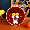 Bordado Ruso con Aguja Perforadora Kit DIY Pintura con Hilo Bordado de Pareja Punch Needle Divertido Bordado con Aguja Perforadora