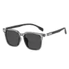 Gafas de Sol Cuadradas Estilo Urbano para Hombre, Hip-Hop Modernas Polarizadas Protección Solar, Protección UV, Marco Grande de Alta Definición, Modernas y Versátiles