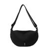 Bolso Dumpling Casual Simple para Mujer 2024 Nuevo Bolso de Hombro Cruzado de Nailon Ligero Pequeño Deportivo Fitness Yoga