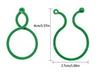 Jardinería Transfronteriza Hebilla en Forma de 8 Clip para Pepino Clip para Levantar Plántulas Clip para Colgar Tomates Clip para Levantar Enredaderas