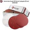 Lixa de disco VSM 5 polegadas veludo 5 polegadas 6 furos verso veludo lixa flockada 125mm