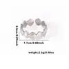 Anillos de Acero Inoxidable Geométricos Simples Estilo Europeo y Americano de Venta Caliente Transfronteriza, Joyería Versátil de Personalidad de Nicho de Lujo Ligero, Al por Mayor en Stock