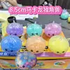 Brinquedo Squishy com Glitter, Tamanho Grande, Brinquedo para Alívio de Estresse de Pão Cozido no Vapor, Brinquedo Criativo Divertido para Alívio de Estresse para Meninas