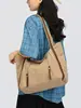 Bolso Tote Versátil de Gran Capacidad Informal Transfronterizo Moda Nueva Primavera/Verano Estilo Coreano de Moda Bolso de Hombro