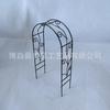 Mini Arco de Ferro Forjado Europeu e Americano Artigos Diversos de Jardinagem Mini Arco para Jardim e Pátio Decoração Arranjo de Flores Arco em Cor de Ferrugem Ornamento