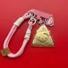 Patrón de logo corporativo personalizado Festival del Bote del Dragón KT zongzi gato recuerdo cadena para teléfono móvil bolso colgante regalo para evento