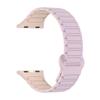 Para Apple Apple iwatch Correa de Reloj Tres Tiras Silicona Magnética Generación S10 Universal S9 Correa de Dos Colores