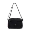 2025 Nuevo Bolso Cuadrado Pequeño Multicapa Ligero Estilo Japonés Bolso de Hombro Versátil Moda Femenina Bolso Cruzado Casual de Nylon