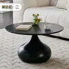 Nueva Mesa de Centro Estilo Crema Mesa de Dormitorio Mesa de Sofá Dormitorio Mesa Pequeña Balcón Mesa de Té Pequeña Redonda Fabricante Venta al por Mayor
