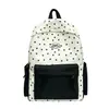Mochila Transfronteriza de Bloques de Color Linda y Fresca para Estrellas Femeninas, Estudiantes de Secundaria, Estudiantes Universitarias y Chicas de Secundaria