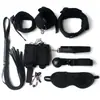 Brinquedos sexuais para adultos transfronteiriços webbing pelúcia nylon conjunto de 7 peças sete peças líder de sintonia escravo amarração brinquedo de restrição
