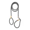 Corda-P para cachorro cor de macaron, corda redonda de PP durável, guia de treinamento para cães, guia de passeio para animais de estimação com corrente P integrada, em estoque