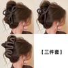 Pinza para el Cabello para Mujer con Acabado de Lujo, Nuevo Tamaño Grande 2025 para Cabello Grueso, Adecuada para Cabello Fino, Moño, Cola de Caballo Alta y Parte Posterior de la Cabeza Pinza de Tiburón