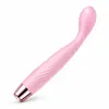 Mini Vibrador G-Spot para Mulheres, Massageador Pessoal Fino de TPE, Estimulação Clitoriana e Vaginal Potente, Alimentado por Bateria, HL17