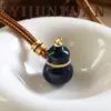 Nueva Cadena para Suéter Estilo Chino Retro Versátil de Calabaza Gota de Aceite Colorida Joyería de Lujo Ligero de Gama Alta Simple con Temperamento Collar para Mujer