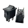 Interruptor Tipo Barco Kcd1/2/3/4/6 Pinos Três Velocidades Duas Velocidades Botão Basculante Interruptor Tipo Barco 15*21mm Acessórios DIY