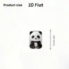 Capa Protetora com Padrão de Panda de Desenho Animado, Anti-quebra, Protetor de Cabo de Dados para Celular Tipo-C, Bonito e Durável