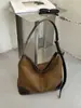 Bolso tote de gamuza patchwork retro de venta caliente transfronteriza, gran capacidad, estampado de leopardo, adecuado para ir al trabajo y se puede llevar como bolso de hombro o bolso cruzado