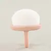 Pincel de Polvo para Uñas Estilo Anillo con Cerdas Finas Suaves, Mini Herramienta de Pretratamiento para Limpiar los Bordes de las Uñas