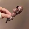 Grampo de Cabelo Elegante Casual com Pérolas para Mulheres 2024 Novo Estilo Grampo na Parte de Trás da Cabeça, Grampo de Cabelo de Alta Qualidade