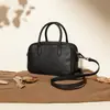 Bolso Cruzado para Mujer de Piel de Vaca de Primera Capa Estilo Nuevo Retro, Bolso de Hombro Versátil de Gama Alta para Mujer, Bolso Cuadrado Pequeño Casual de Piel Genuina