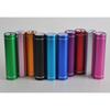 Estojo Redondo Mini Power Bank Carregador de Emergência Capa Tubo Redondo Liga de Alumínio Logotipo para Presente