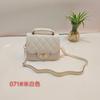Bolsa Transversal Chegada Nova Diamante Pequena Quadrada Versátil Bolsa Transversal pu Bolsa Feminina Bolsa de Ombro Bolsa Feminina